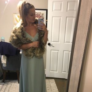 Faux Fox Fur Shaw ***Never Worn***